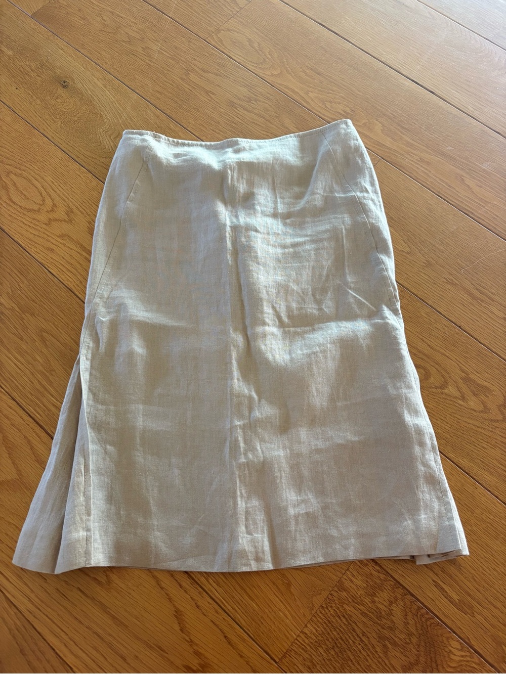 Valentino Roma Linen Skirt